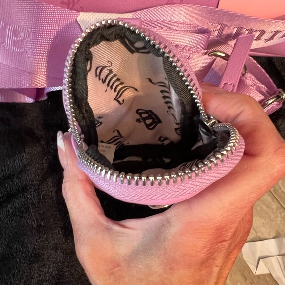 Juicy Couture💜 EXCLUSIVE💜 Violet Tulle Y2CUTE DOME SATCHEL (NWT) - Picture 15 of 16